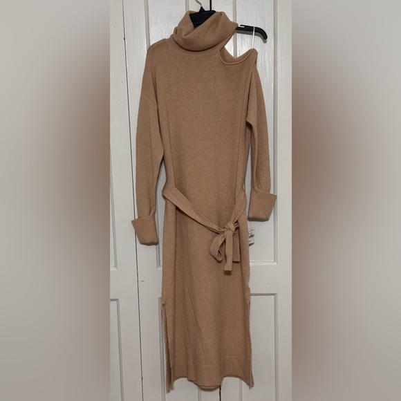 PAIGE Raundi Cold Shoulder Sweater Dress - Picture 5 of 8